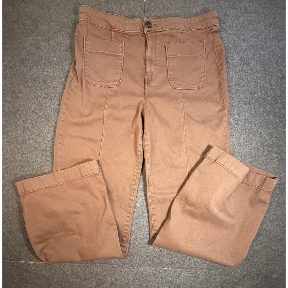 LC Lauren Conrad Super High Rise Wide Leg Pants Size 16
